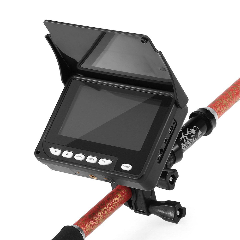 4.3 Inch Portable Underwater Fishing Camera Fish Finder Waterproof Night Vision Ice Boat Fishing Camera 20M Cable with Carry Bag