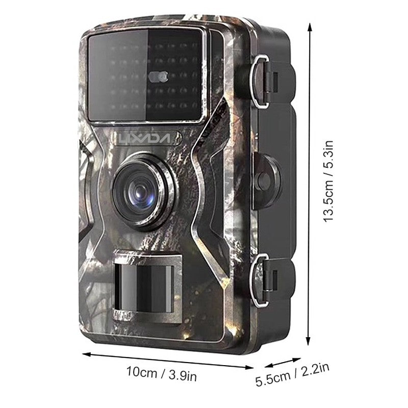 16MP 1080P Wildlife Hunting Trail and Game Camera Motion Activated IP66 Waterproof Infrared Night Vision Hunting Scouting Camera