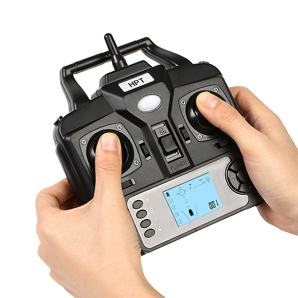 4 Positioning Points GPS Fishing Bait Boat with Single Bait Containers Automatic Bait Boat with Remote Control 3.3lb Load 5200mAh Battery