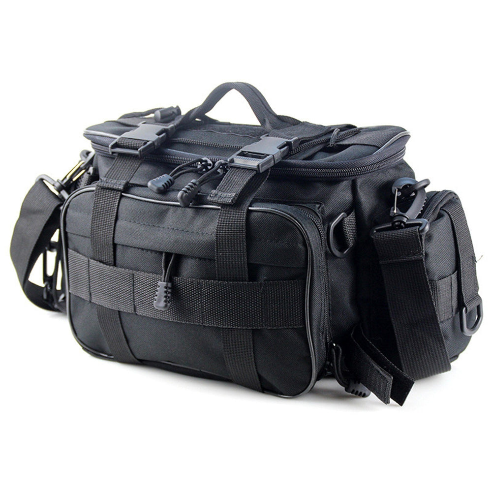Fishing Tackle Bag Fishing Gear Storage Bag Organizer Waist Bag Messenger Bag Handbag