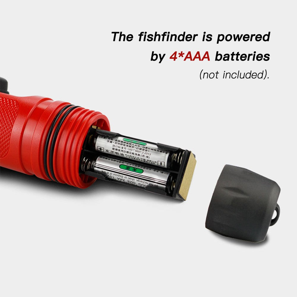 Sonar Ice Fishing Fishfinder with LED Underwater Light