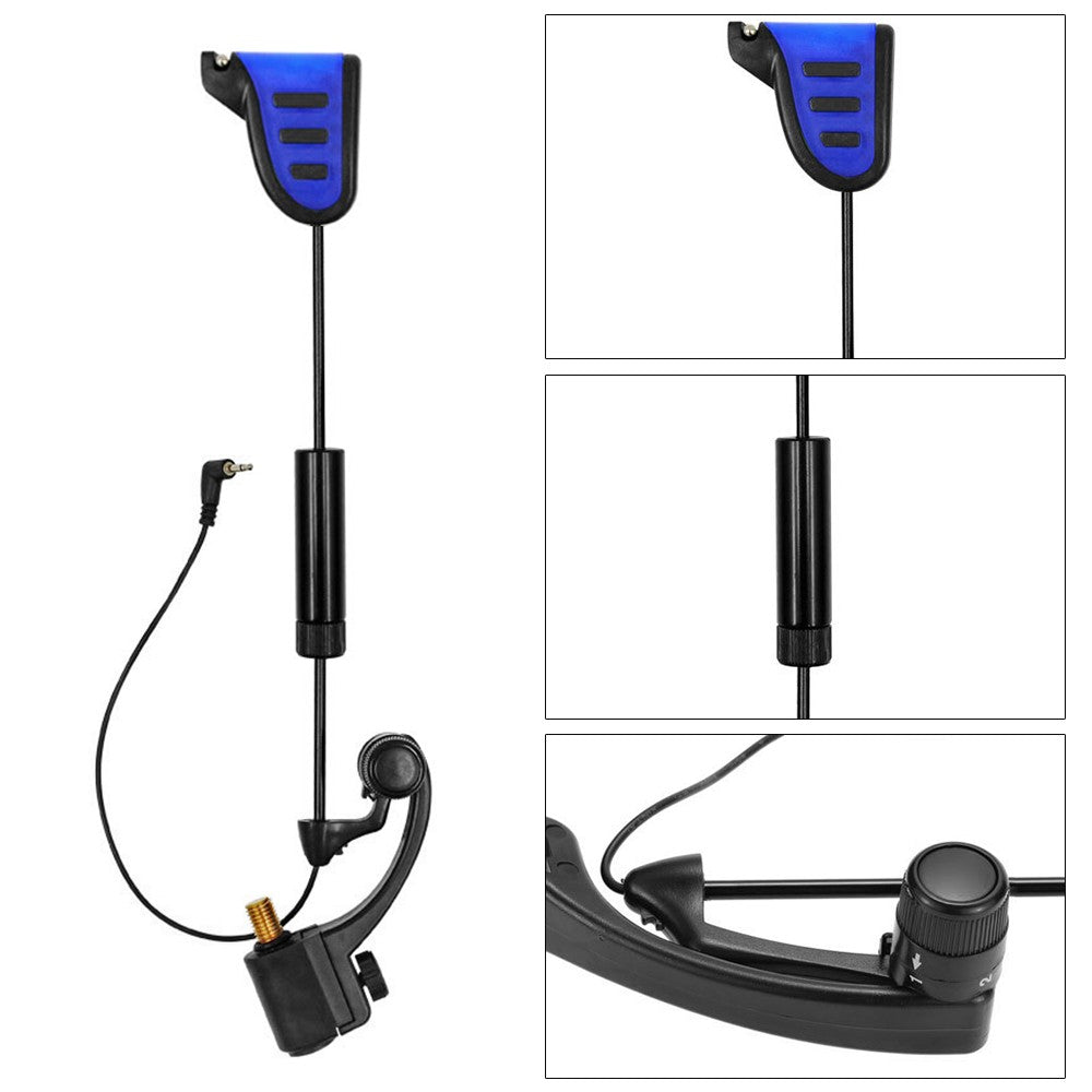 Fishing Swinger Set LED Bite Indicator Illuminated Swinger with Storage Case Fishing Tackle