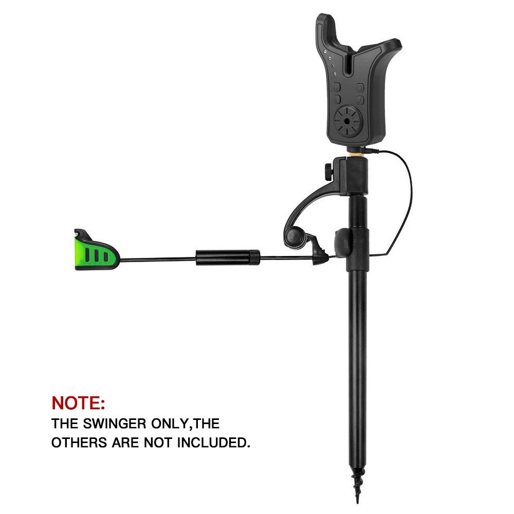 Fishing Swinger Set LED Bite Indicator Illuminated Swinger with Storage Case Fishing Tackle
