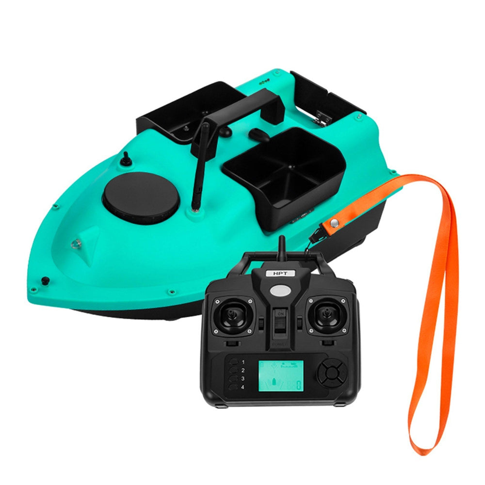 Wireless GPS Fishing Bait Boat 3 Bait Containers Remote Control Bait Boat with 16-points GPS Positioning Function Automatic Return Function