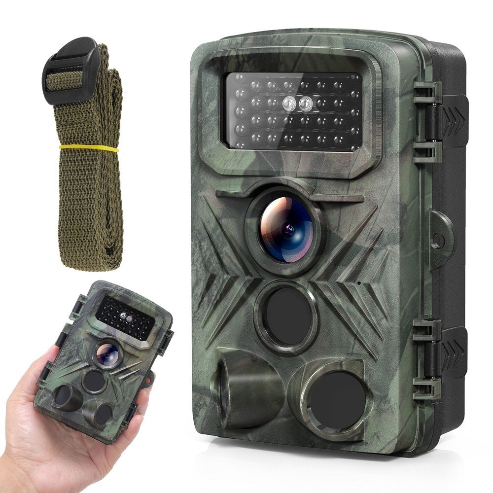 Trail Camera Multi-function Outdoor Huntings Animal Observation House Monitoring Camera IP66 Waterproof with 34 Infrared Lights Camera