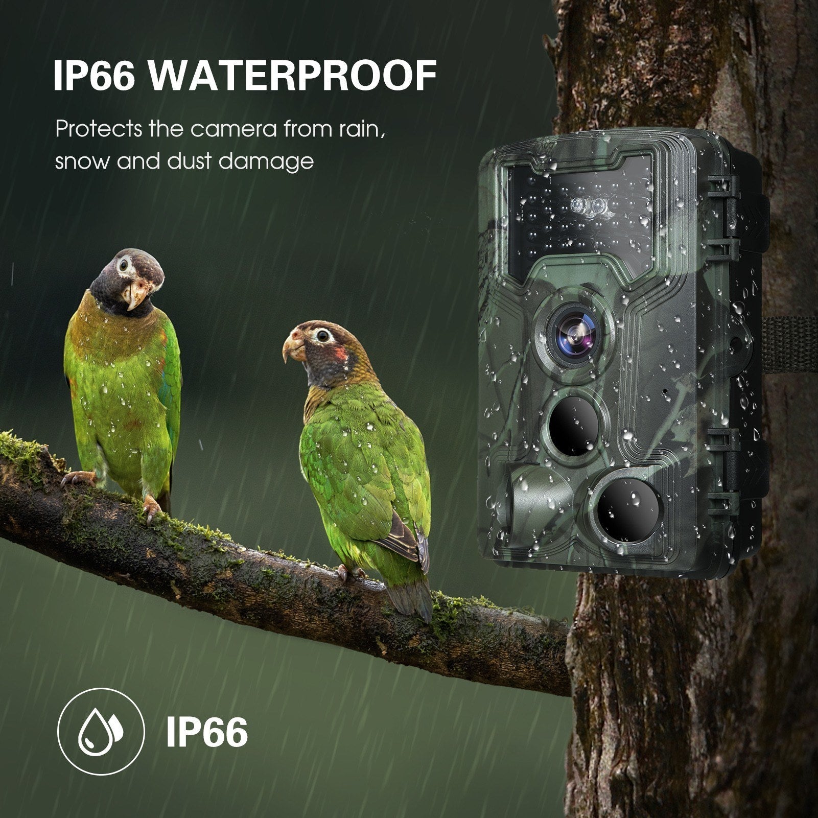 36MP 1080P Night Vision Trail Camera Waterproof Infrared Motion Camera