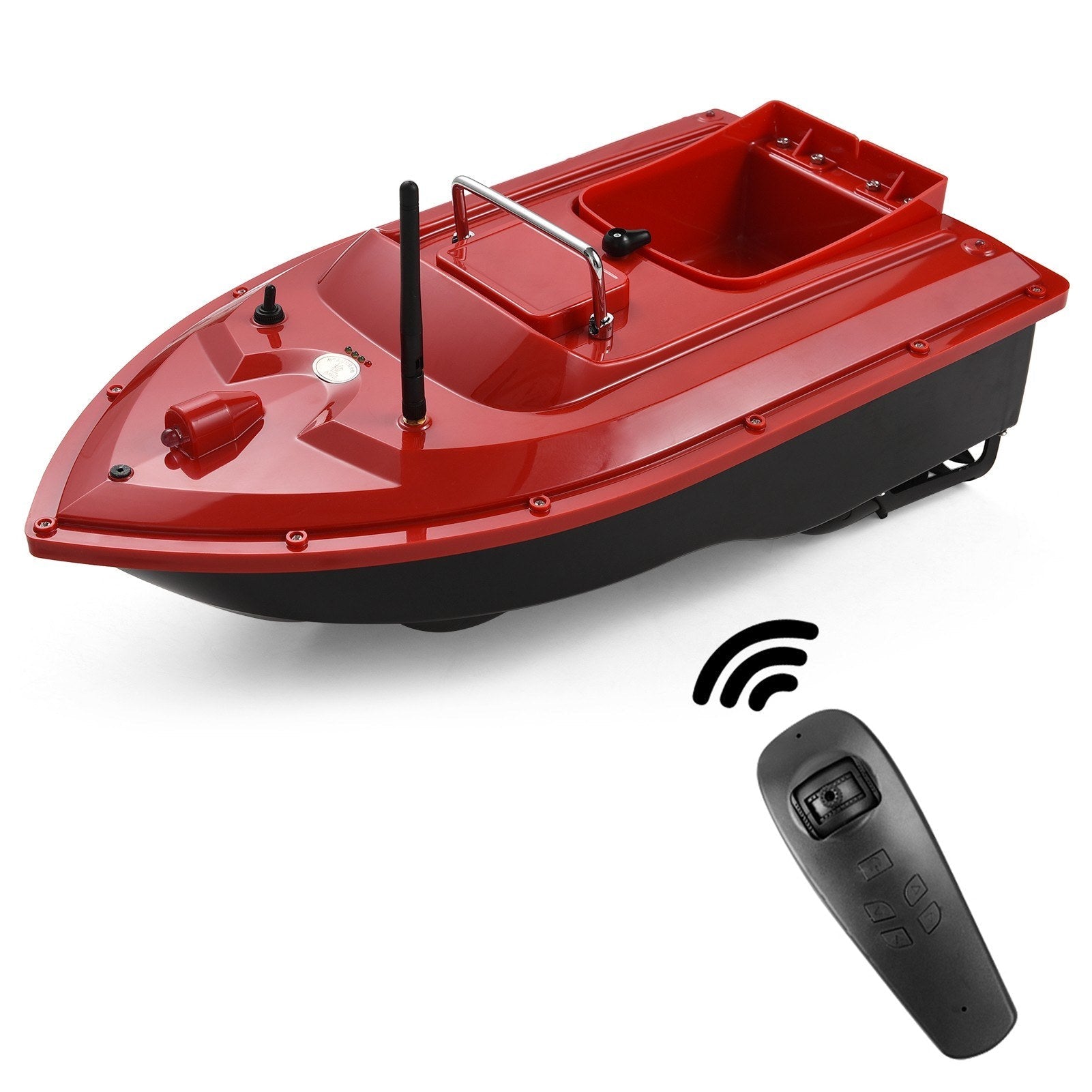 RC Bait Boat 500M Wireless Remote Control Fishing Bait Boat Fishing Feeder Ship Fishing Equipment 3.3lb Load 5200mAh Lithium Battery