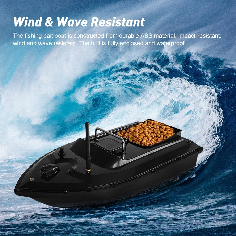 RC Bait Boat 500M Wireless Remote Control Fishing Bait Boat Fishing Feeder Ship Fishing Equipment 3.3lb Load 5200mAh Lithium Battery