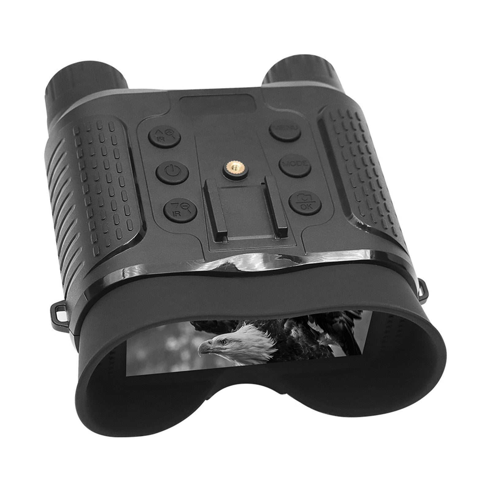4K Infrared Head Mounted Night Vision Goggles with 2.7" TFT Screen 8X Digital Zoom 350-400M Night Range for Cave Searching, Security Hiking, Night Fishing, Hunting, Wildlife Watching