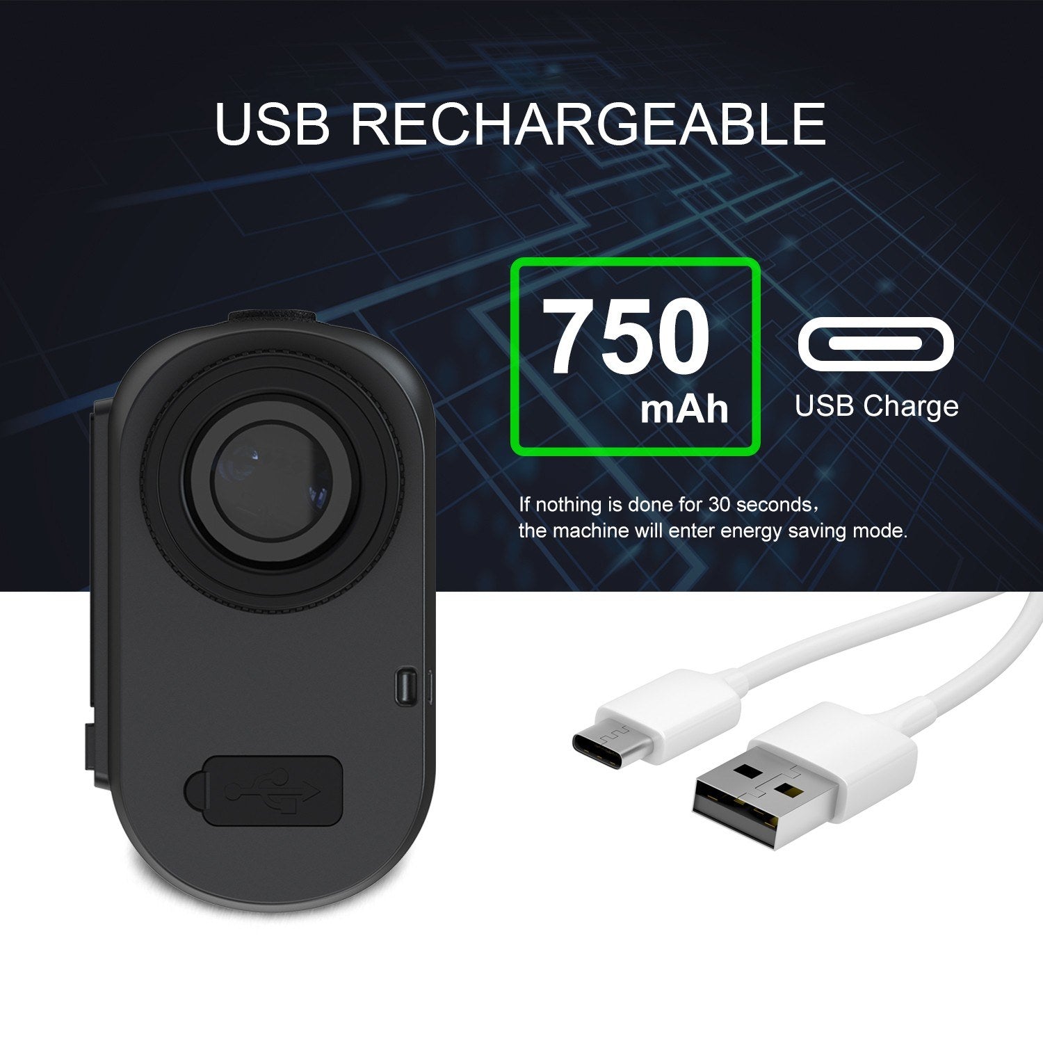 Golf Rangefinder Distance Meter with LCD Touch Screen 6.5X Magnification USB Rechargeable Range Finder with Speaker Slope Function Flagpole Locking