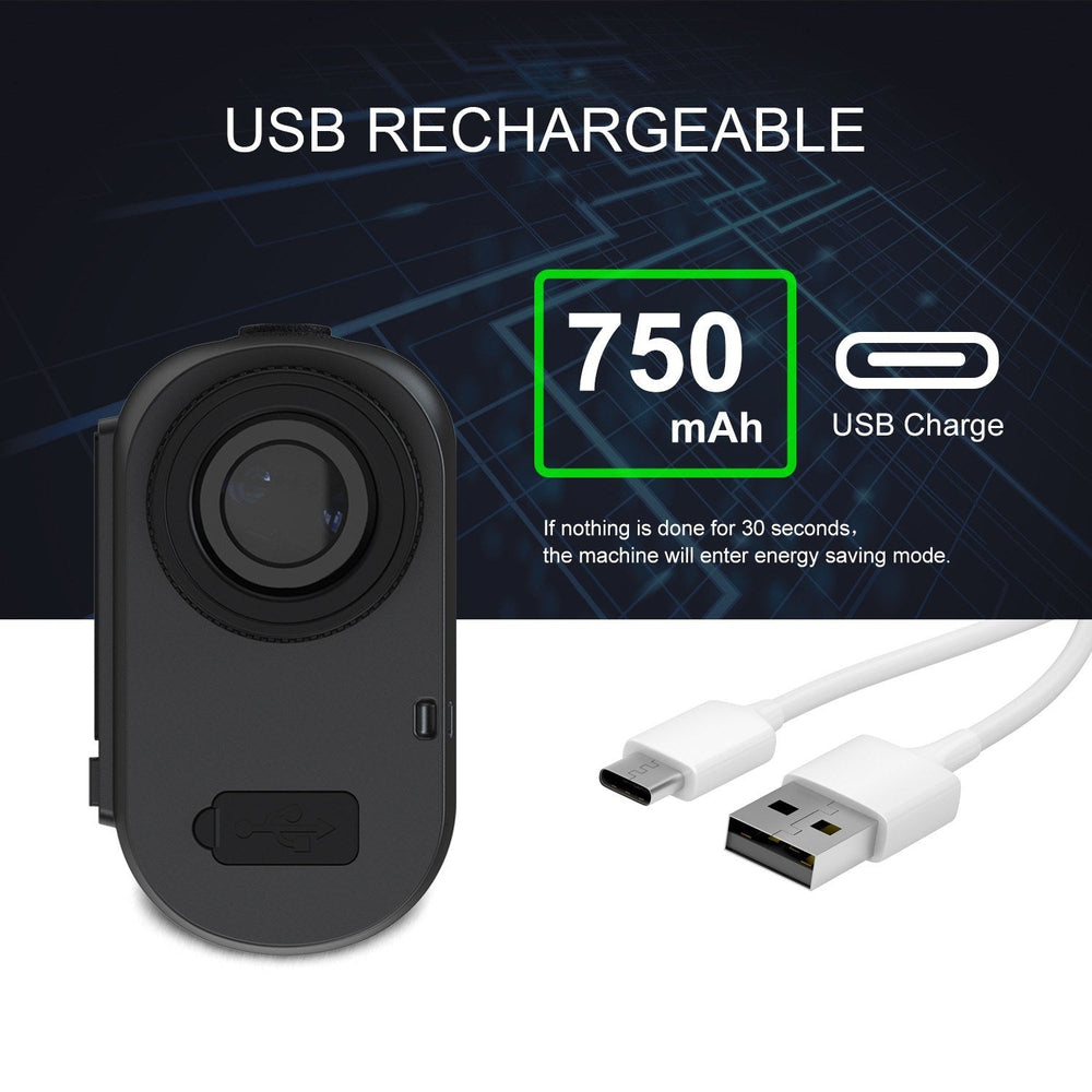 Golf Rangefinder Distance Meter with LCD Touch Screen 6.5X Magnification USB Rechargeable Range Finder with Speaker Slope Function Flagpole Locking