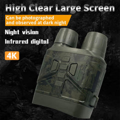 3.0 inch Night Vision Goggles Binocular Hunting Camera Infrared 4K 36MP High Clear Day and Night Dual Purpose