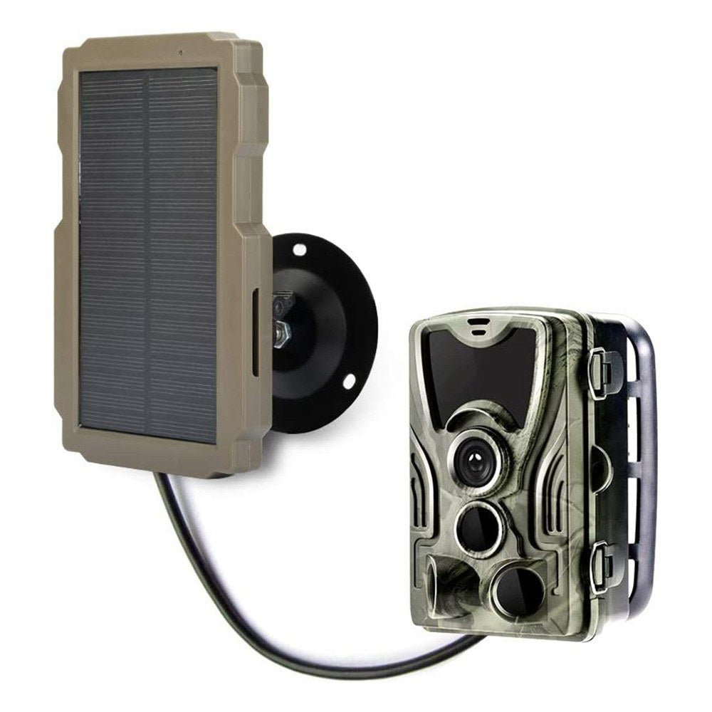 Solar Panel Kit 3000mAh 6V-12V Rechargeable Solar Charger for Hunting Camera
