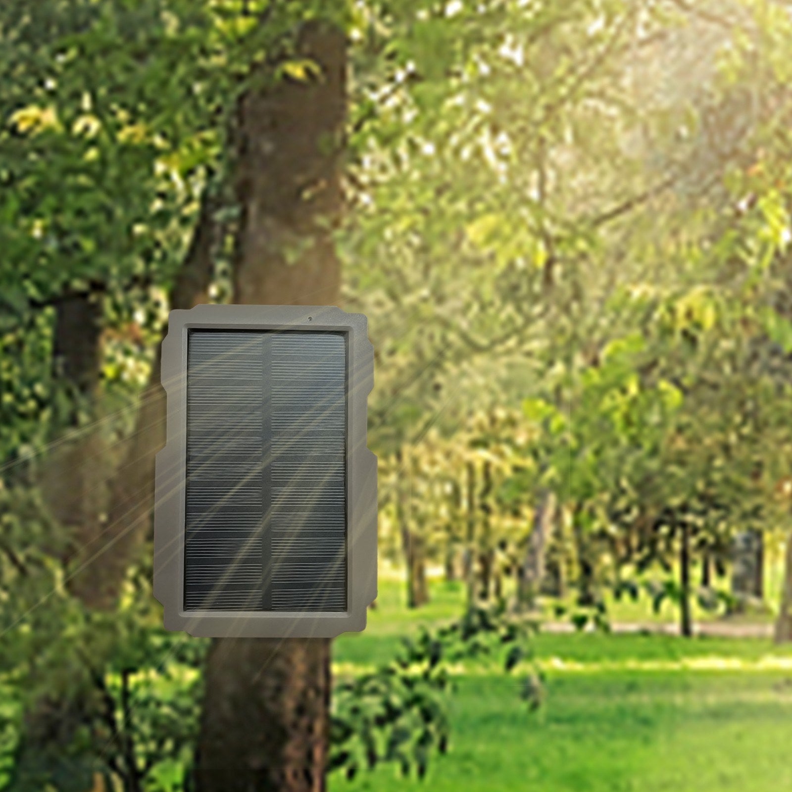Solar Panel Kit 3000mAh 6V-12V Rechargeable Solar Charger for Hunting Camera