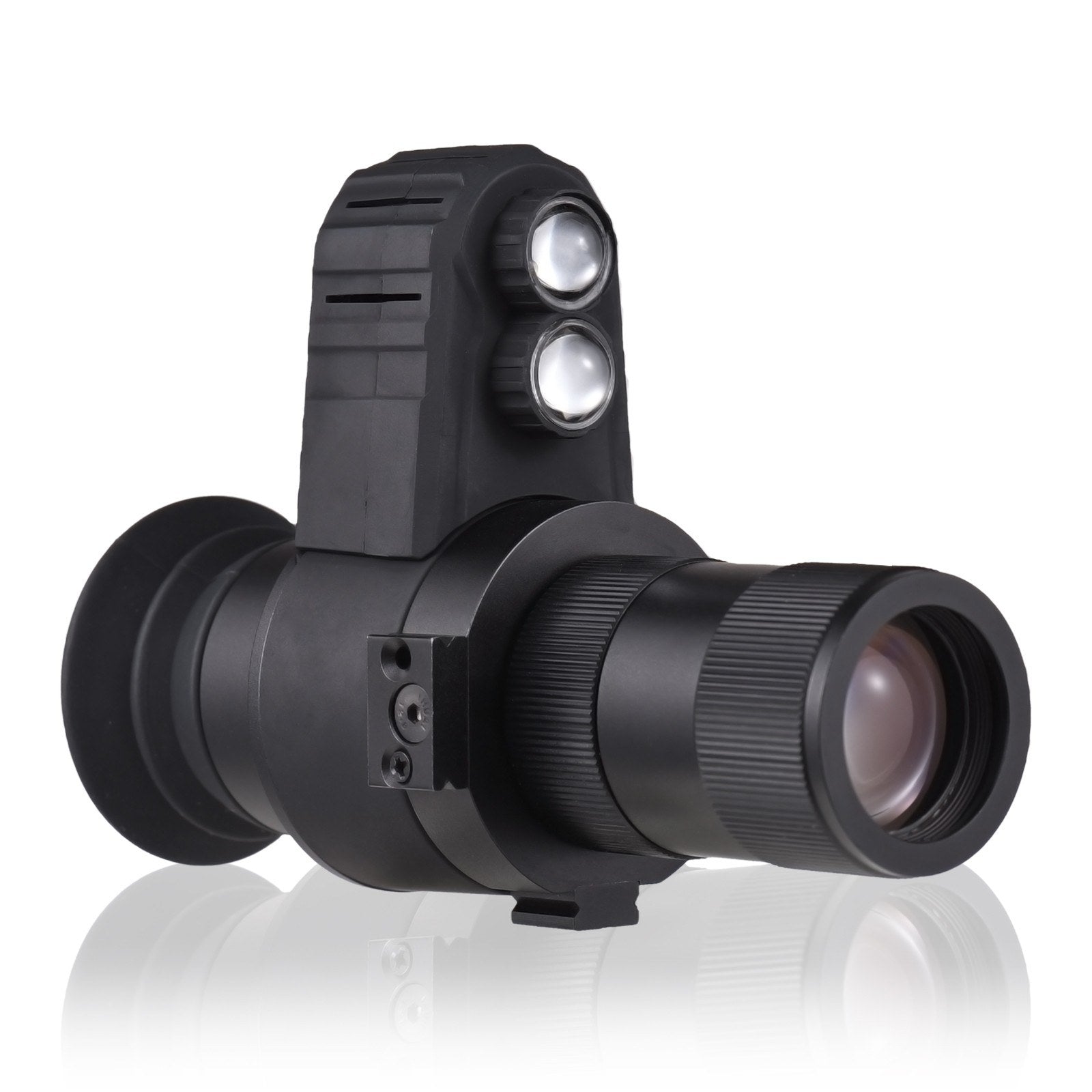 Digital Night Vision Monocular Infrared Night Vision Riflescope with IR Illuminator for Hunting Surveillance Wildlife Observation
