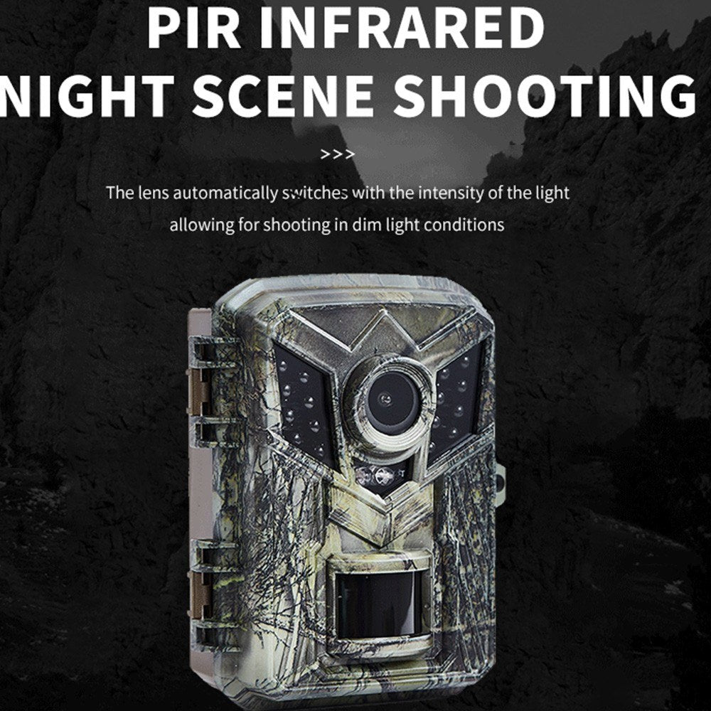 IP66 Hunting Camera 0.2s Trigger Speed Night Vision Trail Camera for Wildlife Monitoring