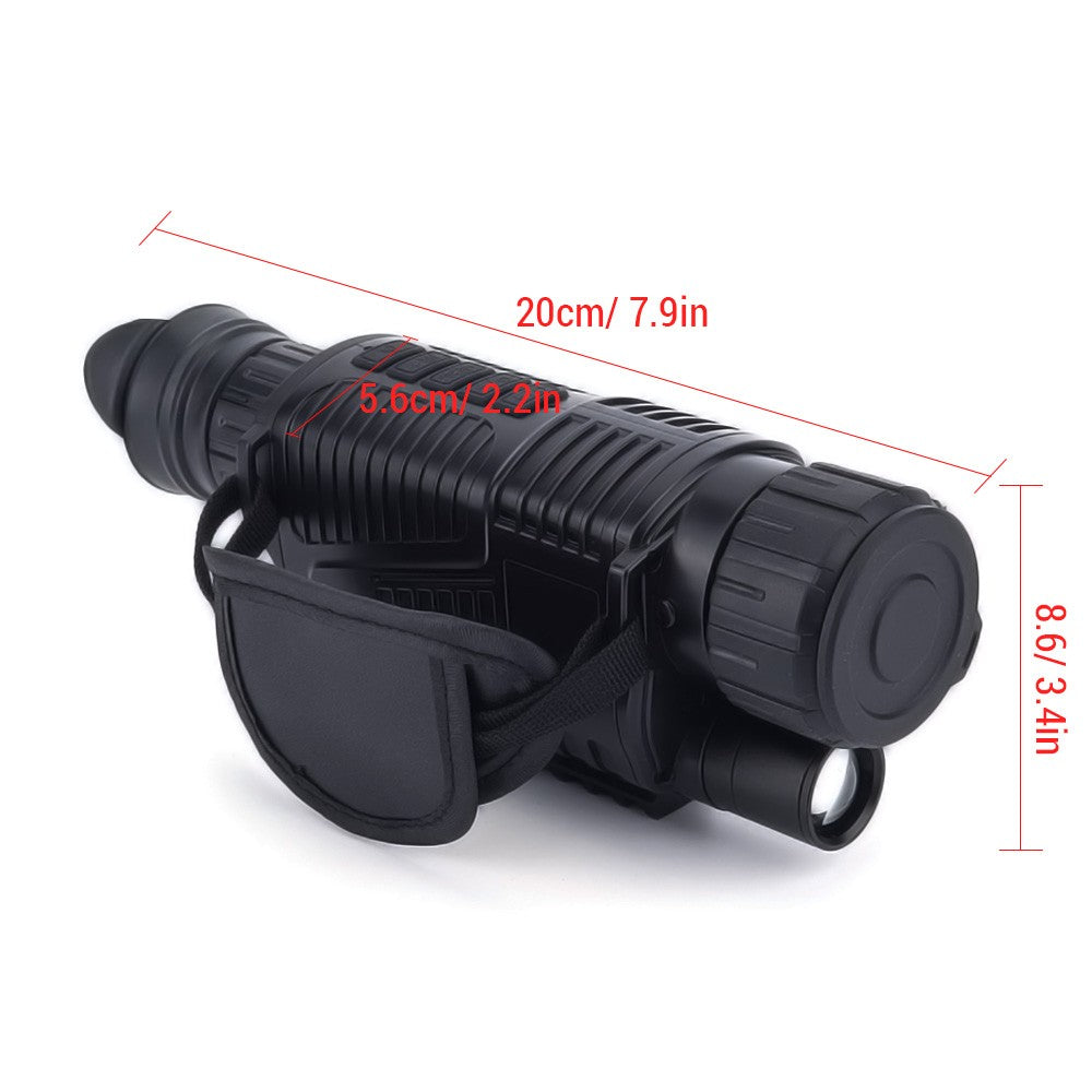 5X40 Infrared Digital Monocular Night Vision Telescope Outdoor Night Vision Device for Outdoor Camping Wildlife Observation Surveillance Caving Activities