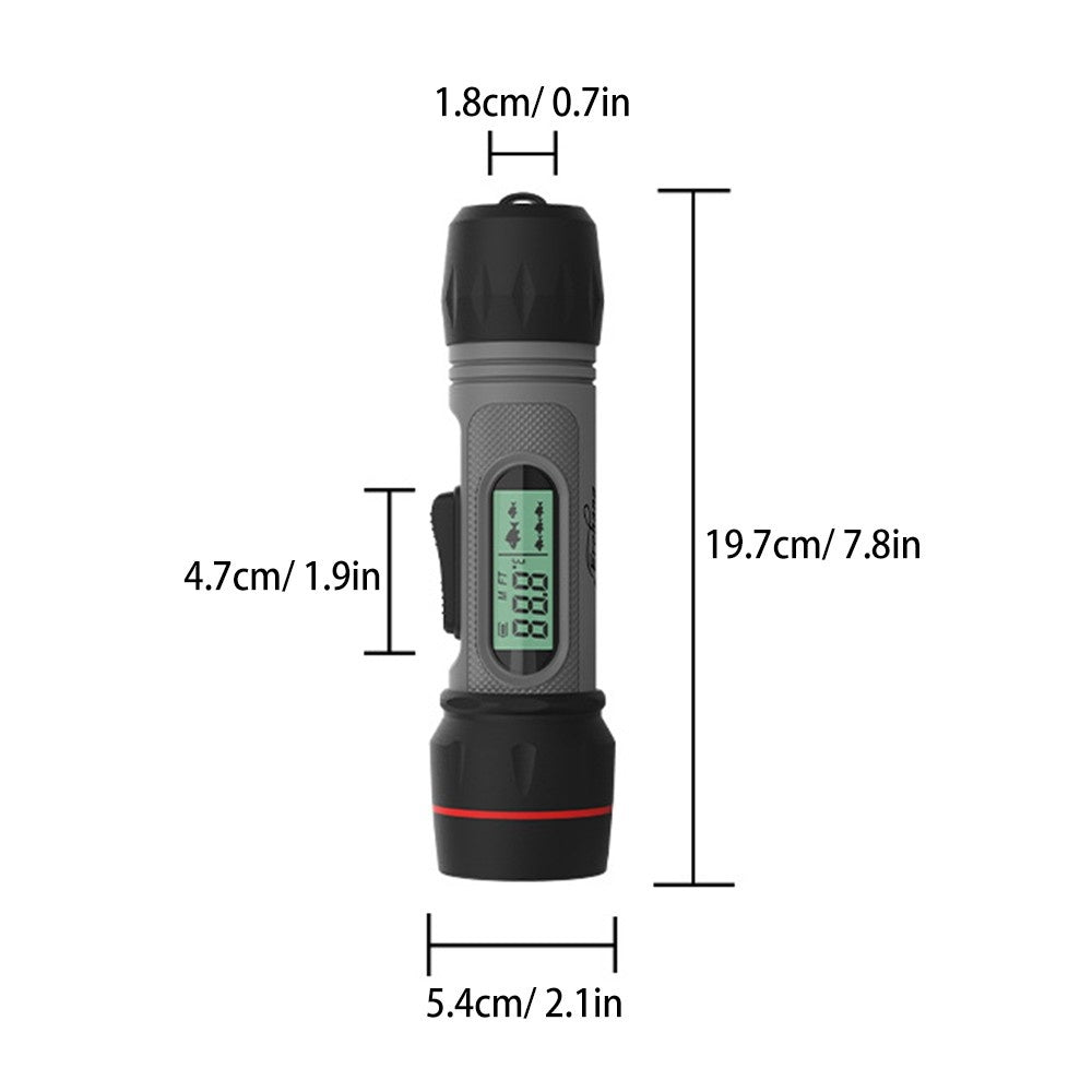 Fish Depth Finder Handheld Fish Finder Wireless Waterproof Sonar Fish Finder for Ice Fishing