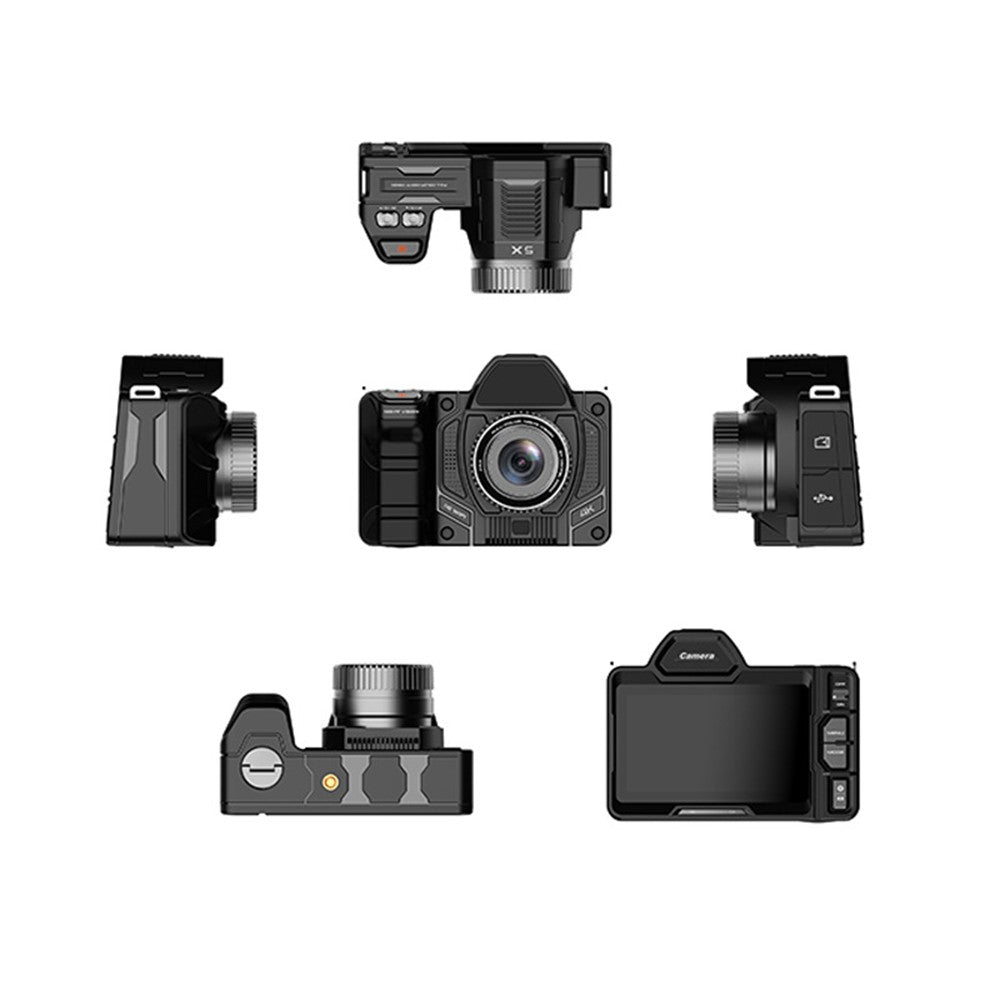 4.2 Inch Large OLED Screen 4K 40MP Full Black Visibility Camera 7-level Infrared 10X Digital Zoom 5G WiFi Night Vision Goggles with 64G Memory Card