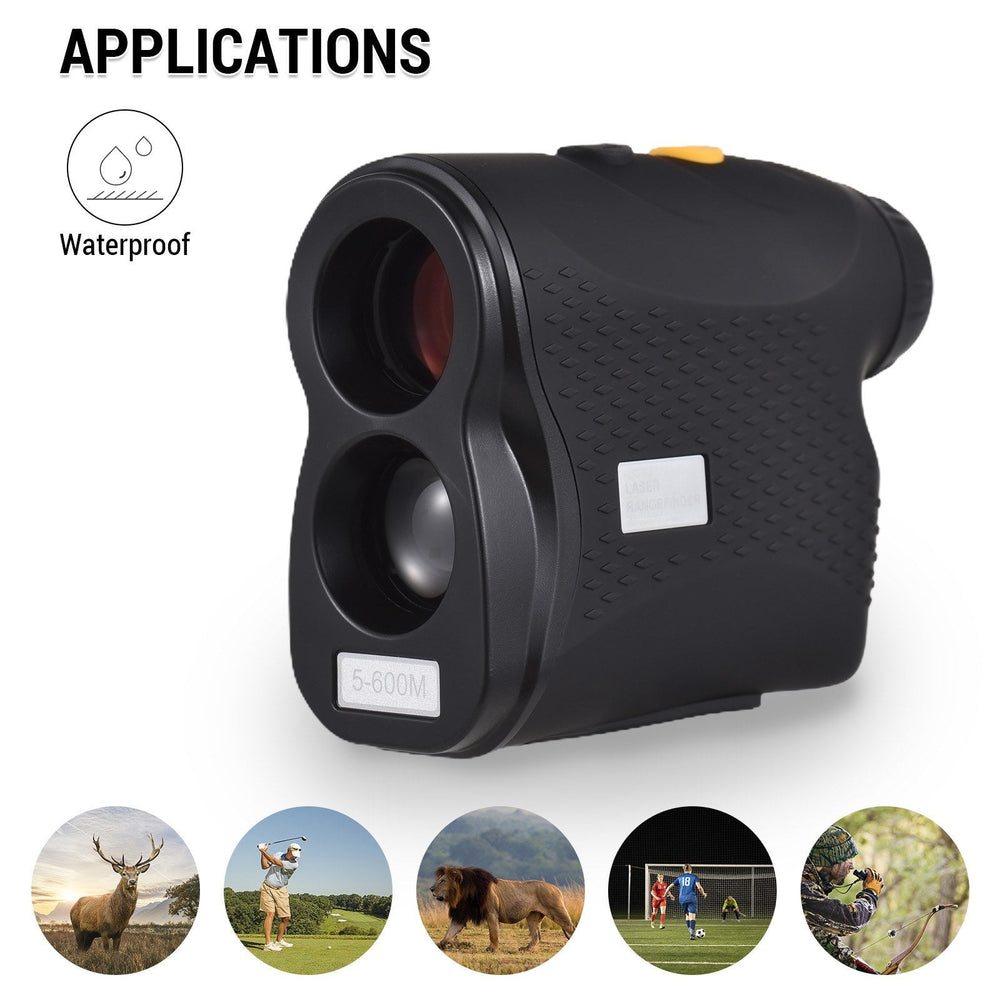 Golf Rangefinder 6X Magnification Digital Hunting Measurement Monocular Telescope