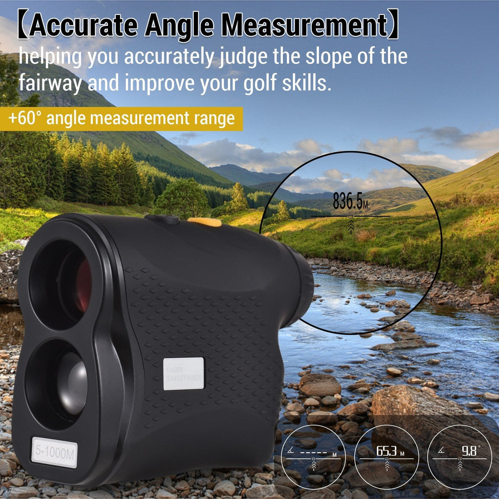 Golf Rangefinder 6X Magnification Digital Hunting Measurement Monocular Telescope