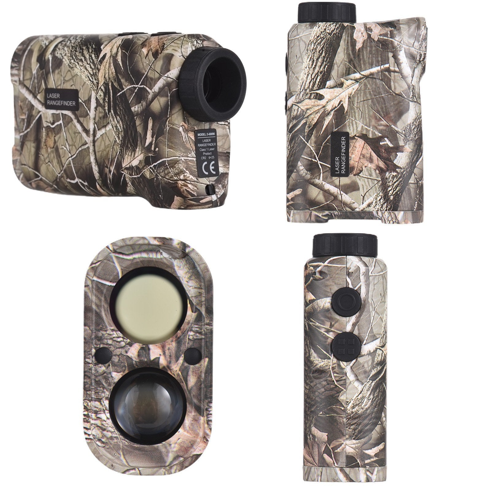 Golf Laser Rangefinder 6X Magnification Digital Hunting With Height and Angle Measurement Monocular Telescope
