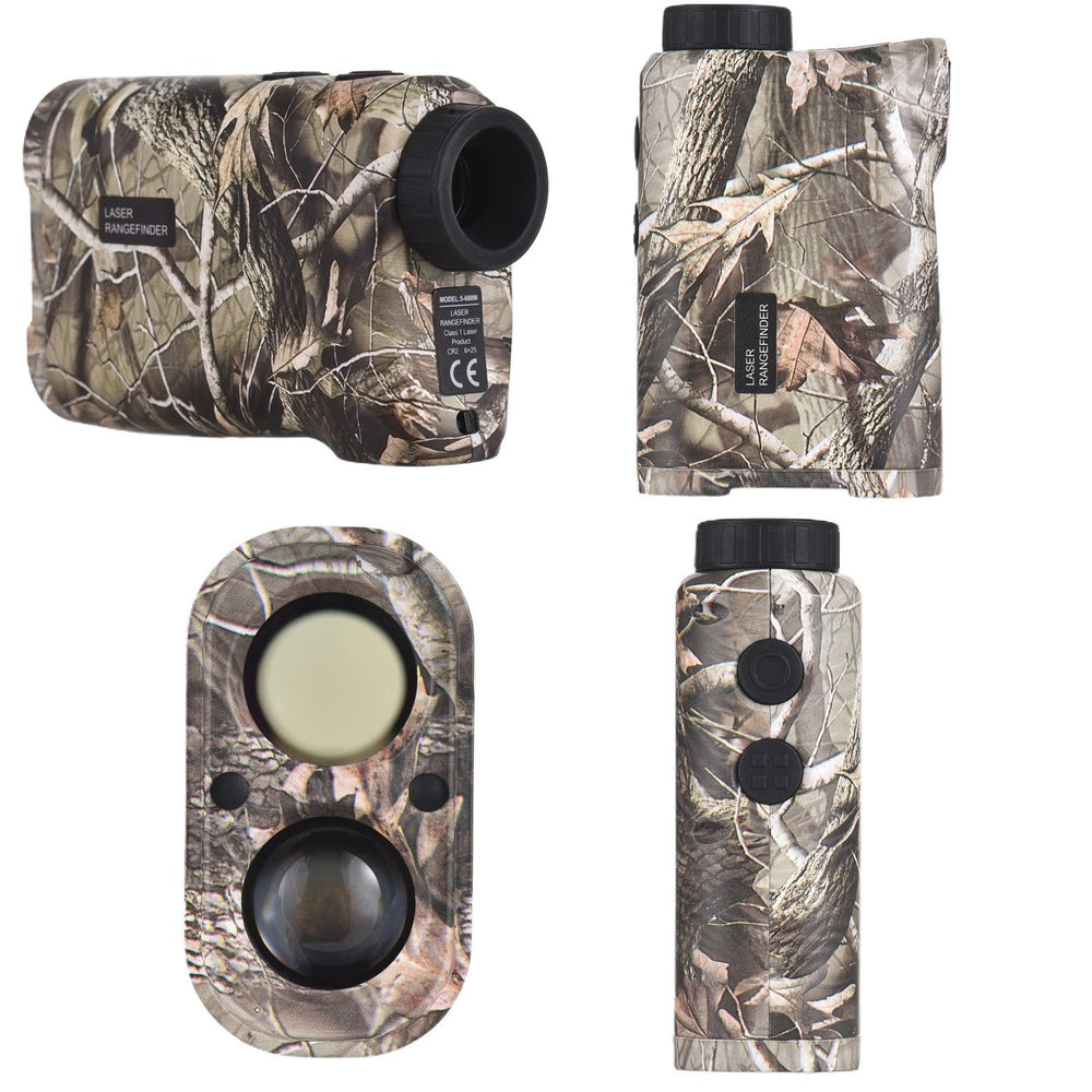 Golf Laser Rangefinder 6X Magnification Digital Hunting With Height and Angle Measurement Monocular Telescope