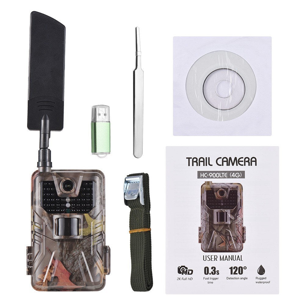 4G Hunting Trail Camera 16MP 1080P 0.3s Trigger Speed Infrared Wildlife Night Vision Camera