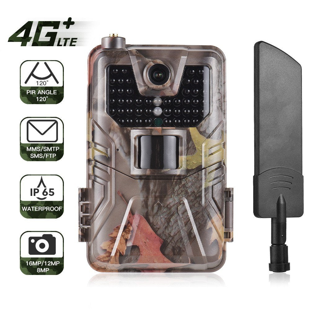 4G Hunting Trail Camera 16MP 1080P 0.3s Trigger Speed Infrared Wildlife Night Vision Camera
