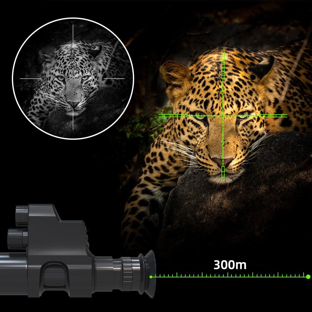 1080P Digital Night Vision Goggles Infrared Night Vision Monocular with 940nm IR Flashlight