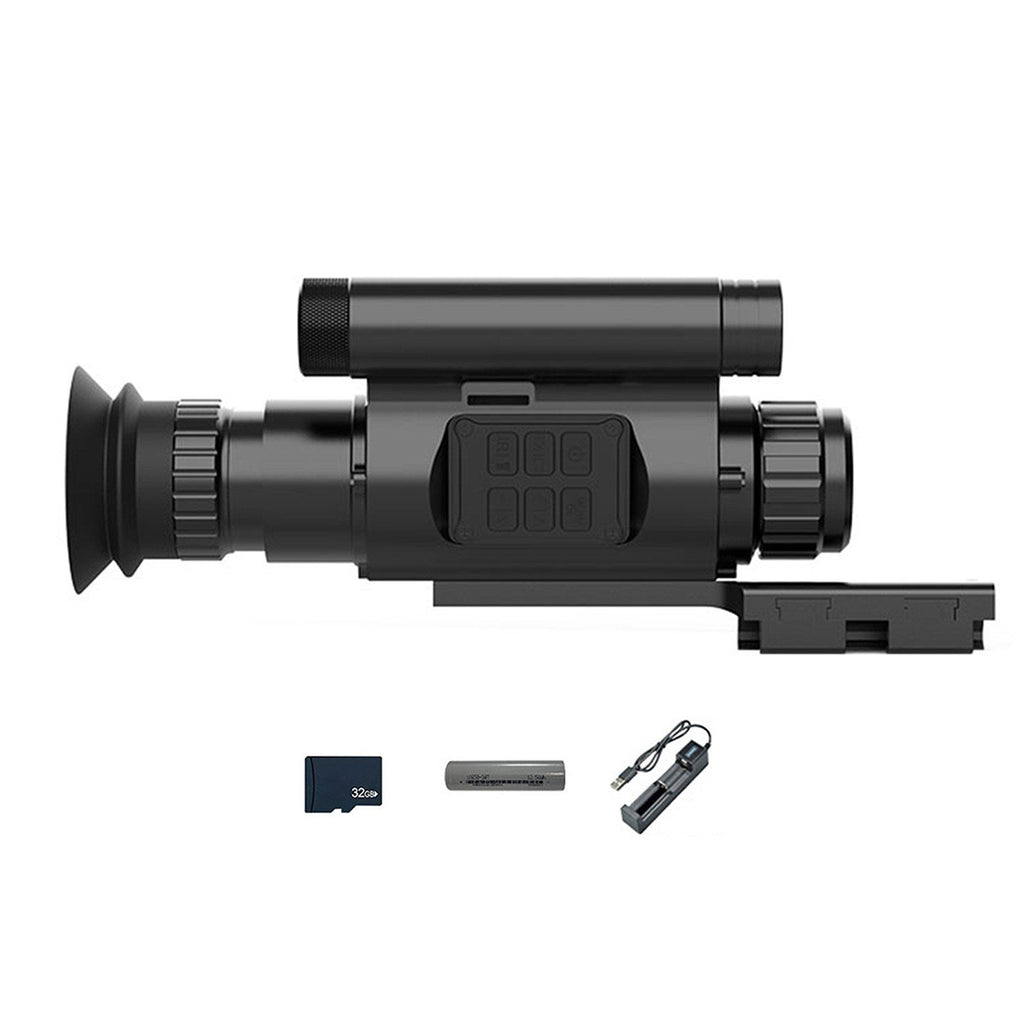 Magnification 4X Digital Zoom Infrared Night Vision Scope 1.2 Inch OLED Screen 3MP Monocular