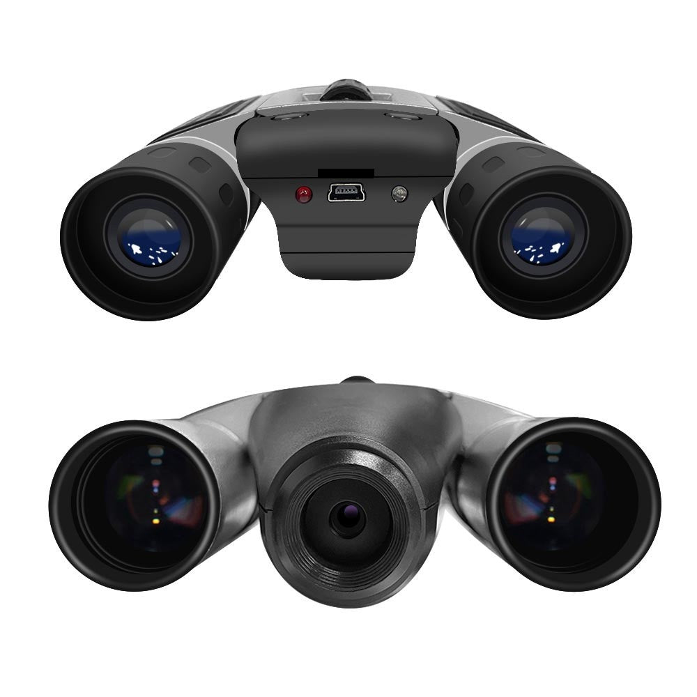 Digital Binoculars with Camera & Video Recording 10x Zoom High Clear CMOS Night Vision Portable Camera Binoculars for Adults