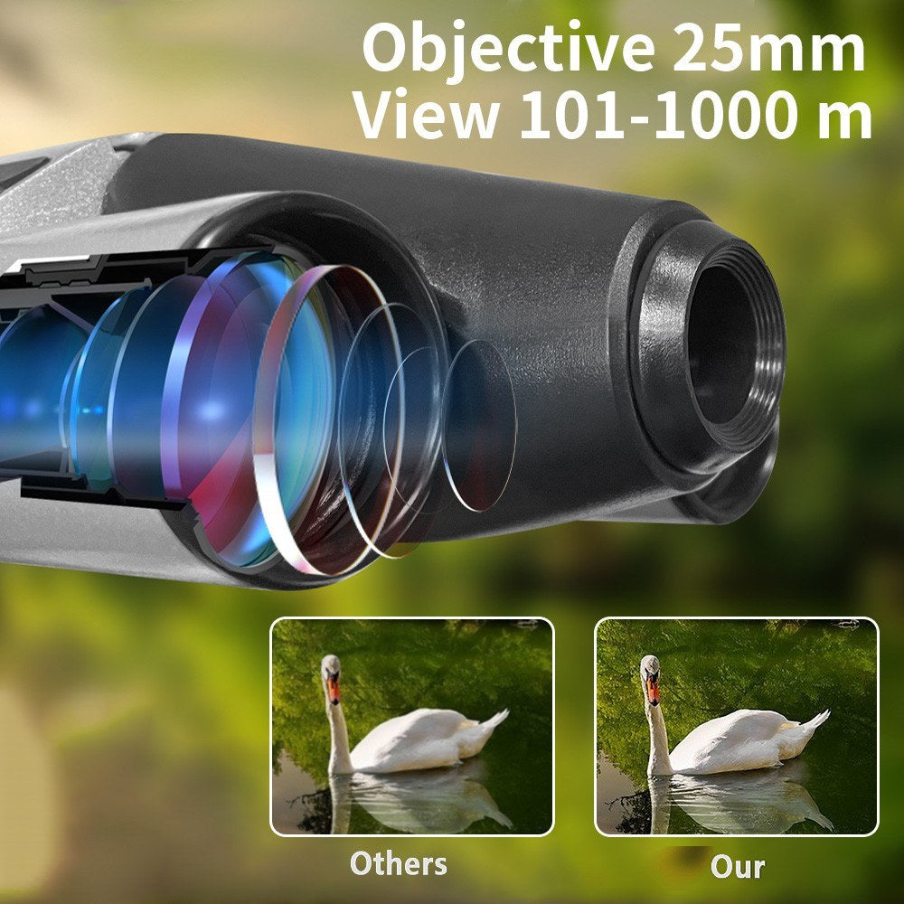 Digital Binoculars with Camera & Video Recording 10x Zoom High Clear CMOS Night Vision Portable Camera Binoculars for Adults