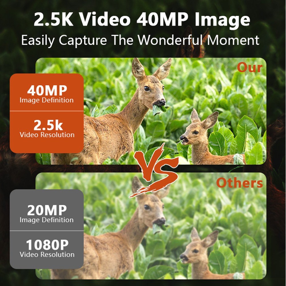 Binoculars Camera Infrared Night Vision 2.5K 10X Optical Zoom 3'' IPS Screen Infrared Illuminator Digital Zoom for Hunting Camping Digital Binoculars