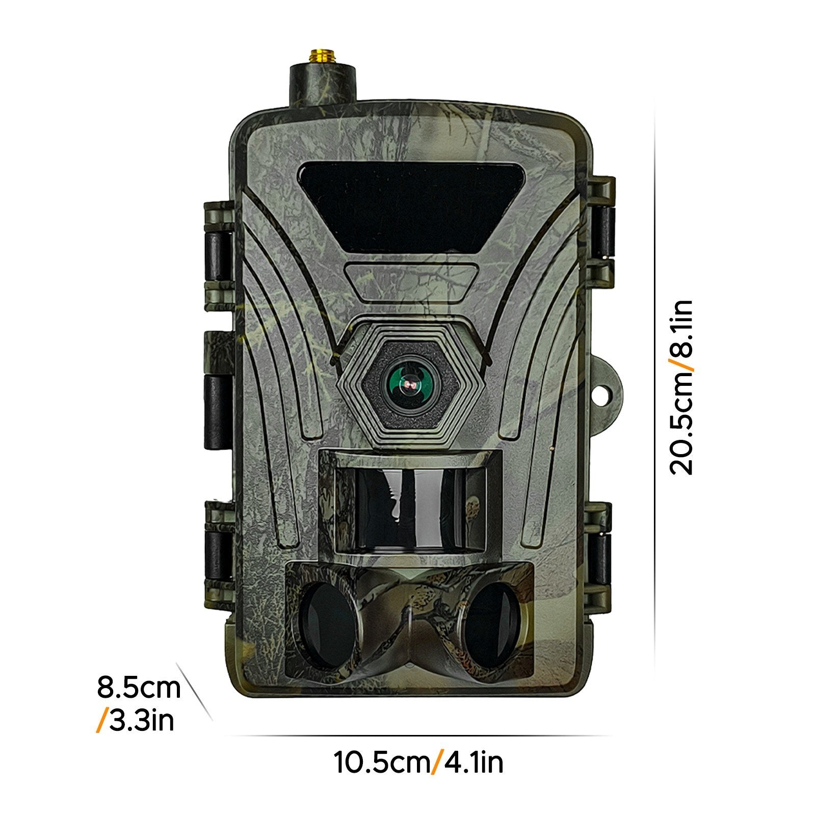 4G Trail Camera 4K Hunting Camera with SIM Card 60MP Photos Fast Trigger Wildlife Camera Infrared Camera Night Vision Camera