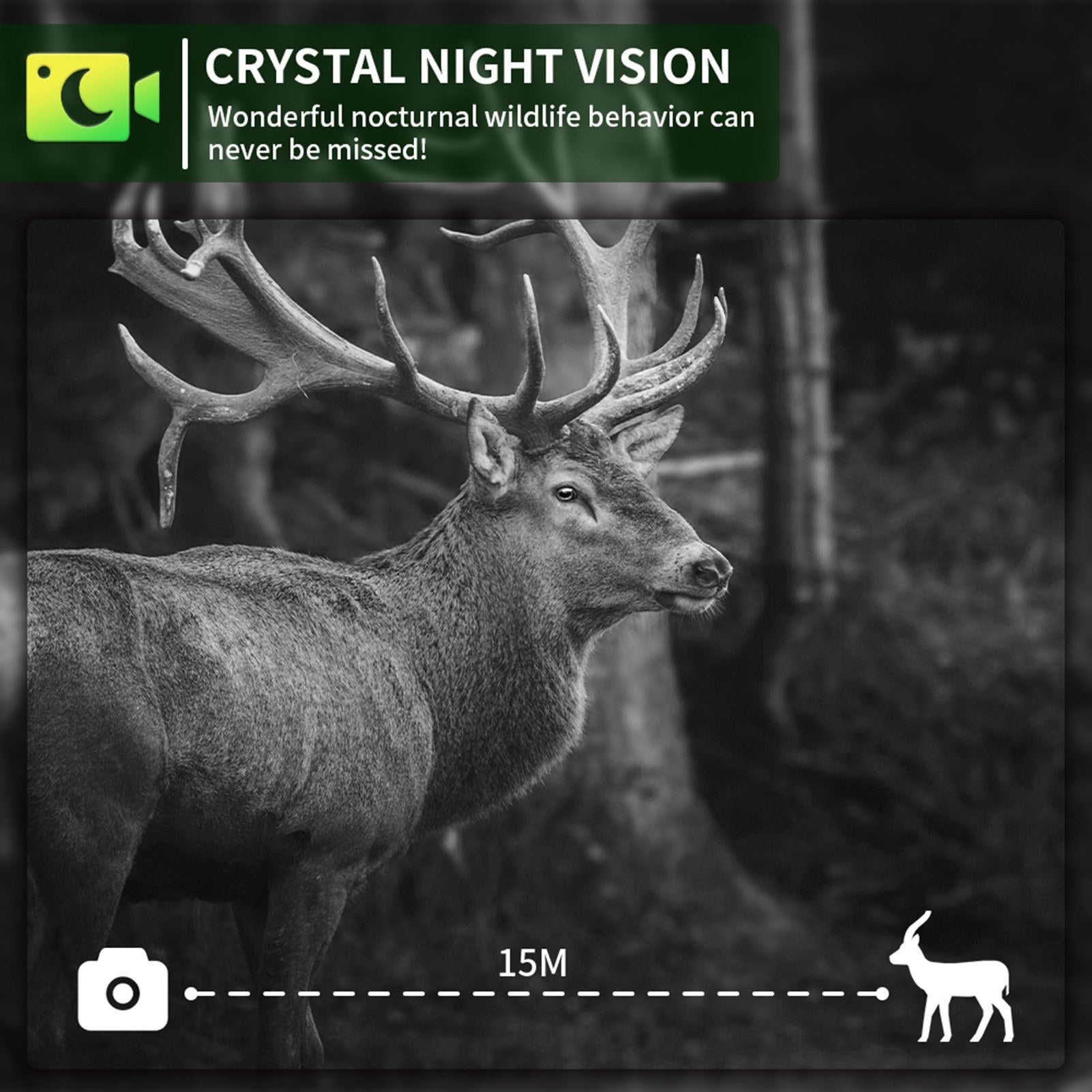 4G Trail Camera 4K Hunting Camera with SIM Card 60MP Photos Fast Trigger Wildlife Camera Infrared Camera Night Vision Camera