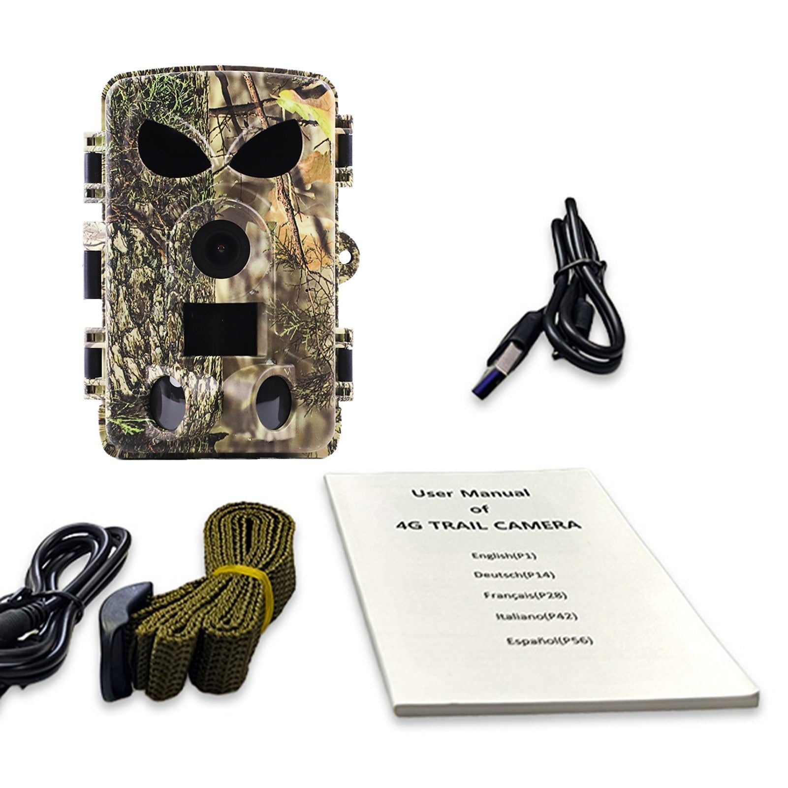 Trail Camera 8K Wildlife Camera with BT GPS WiFi APP Night Vision Camera Waterproof 60MP Photos Fast Trigger Hunting Camera