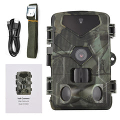 Night Vision Hunting Camera 4K Ultra High Clear Trail Camera Wildlife Motion Activated Camera 120° Wide Angle 0.3S Trigger Speed IP65 Waterproof