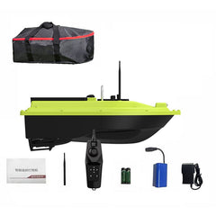 500m Remote Control Wireless Remote Control Fishing Bait Boat Waterproof Fishing Feeder Device with Sonar Sensor 18000mAh Battery Capacity