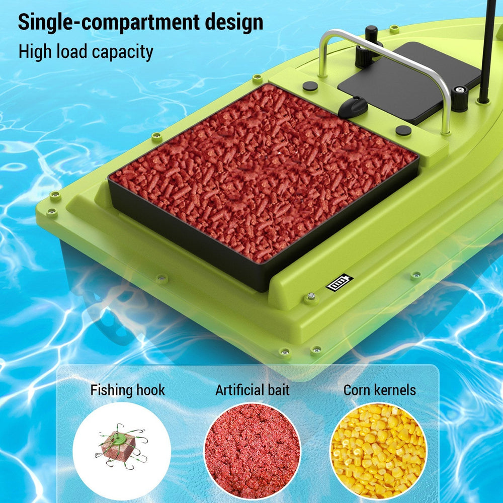 500m Remote Control Wireless Remote Control Fishing Bait Boat Waterproof Fishing Feeder Device with Sonar Sensor 18000mAh Battery Capacity