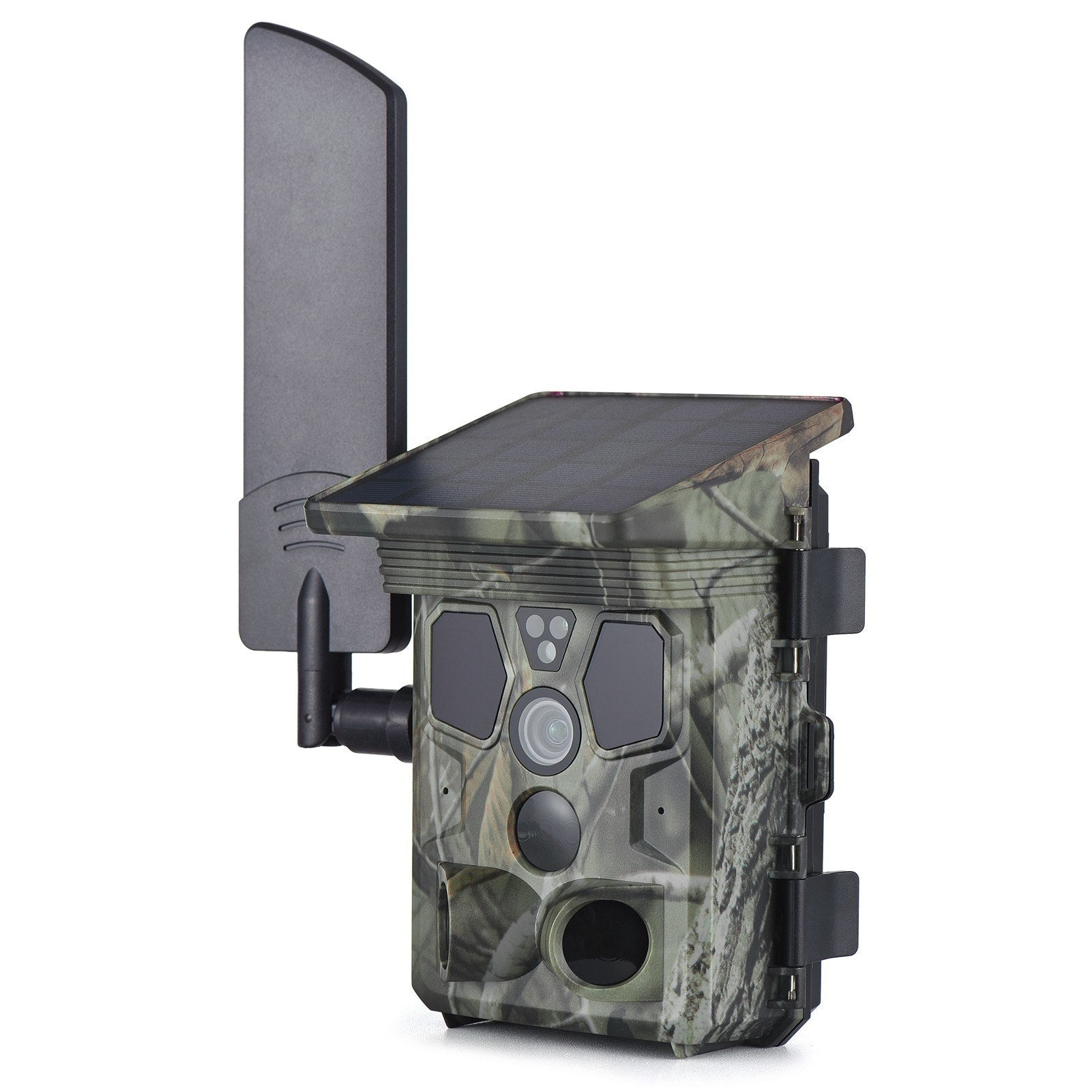 4G LTE Trail Camera Live-Streaming 2K 30MP Night Vision 0.3s Trigger Time 120° Wide Sensor Hunting Camera