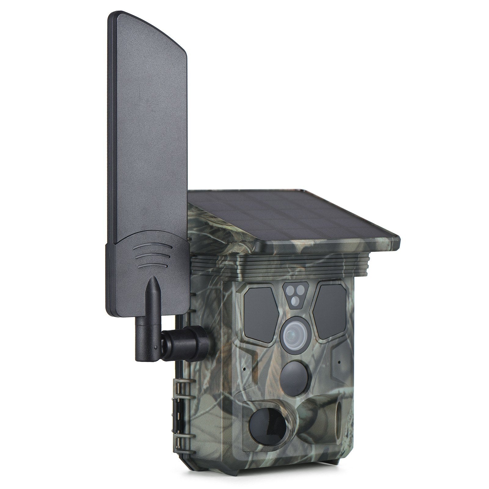 4G LTE Trail Camera Live-Streaming 2K 30MP Night Vision 0.3s Trigger Time 120° Wide Sensor Hunting Camera