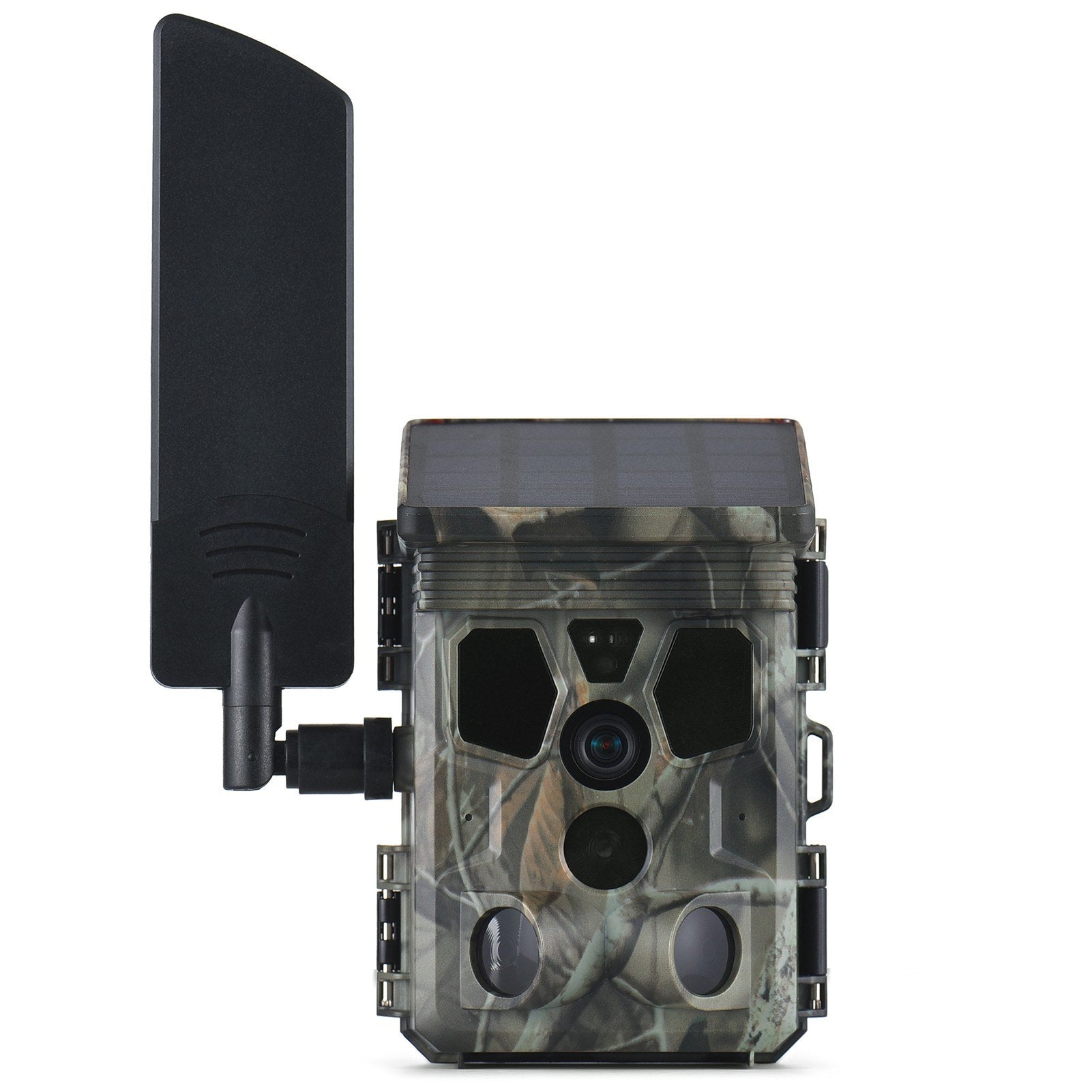 4G LTE Trail Camera Live-Streaming 2K 30MP Night Vision 0.3s Trigger Time 120° Wide Sensor Hunting Camera