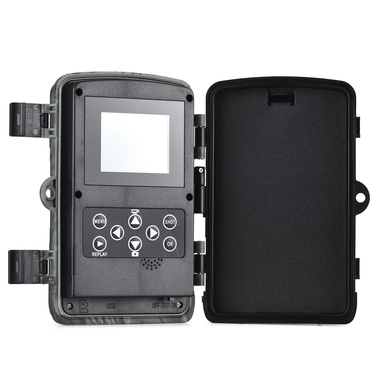 4K 50MP Trail Camera Night Vision Motion Activated Game Camera IP65 Waterproof Hunting Camera