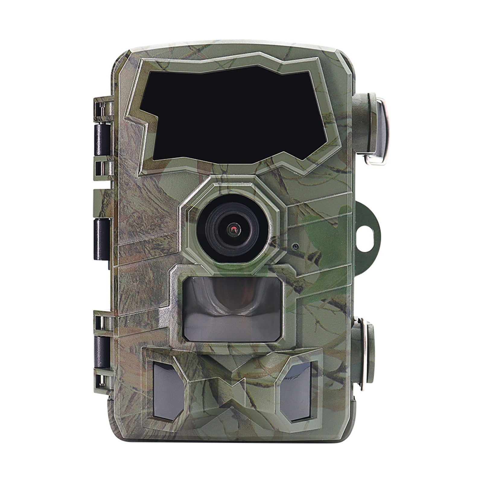 Small Trail Camera 32MP 1080P High-Clear Game Camera with Night Vision 0.2s Motion Activated Video Cam for Outdoors IP66 Waterproof