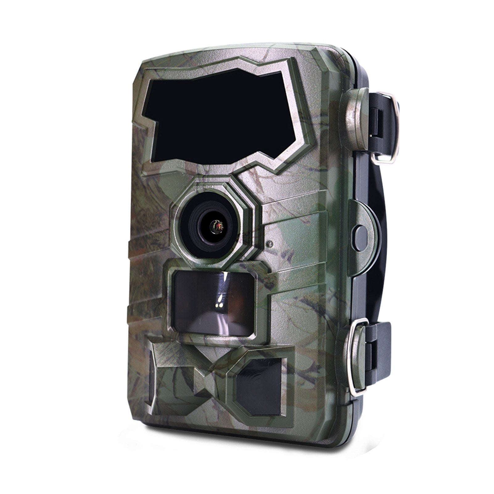Small Trail Camera 32MP 1080P High-Clear Game Camera with Night Vision 0.2s Motion Activated Video Cam for Outdoors IP66 Waterproof