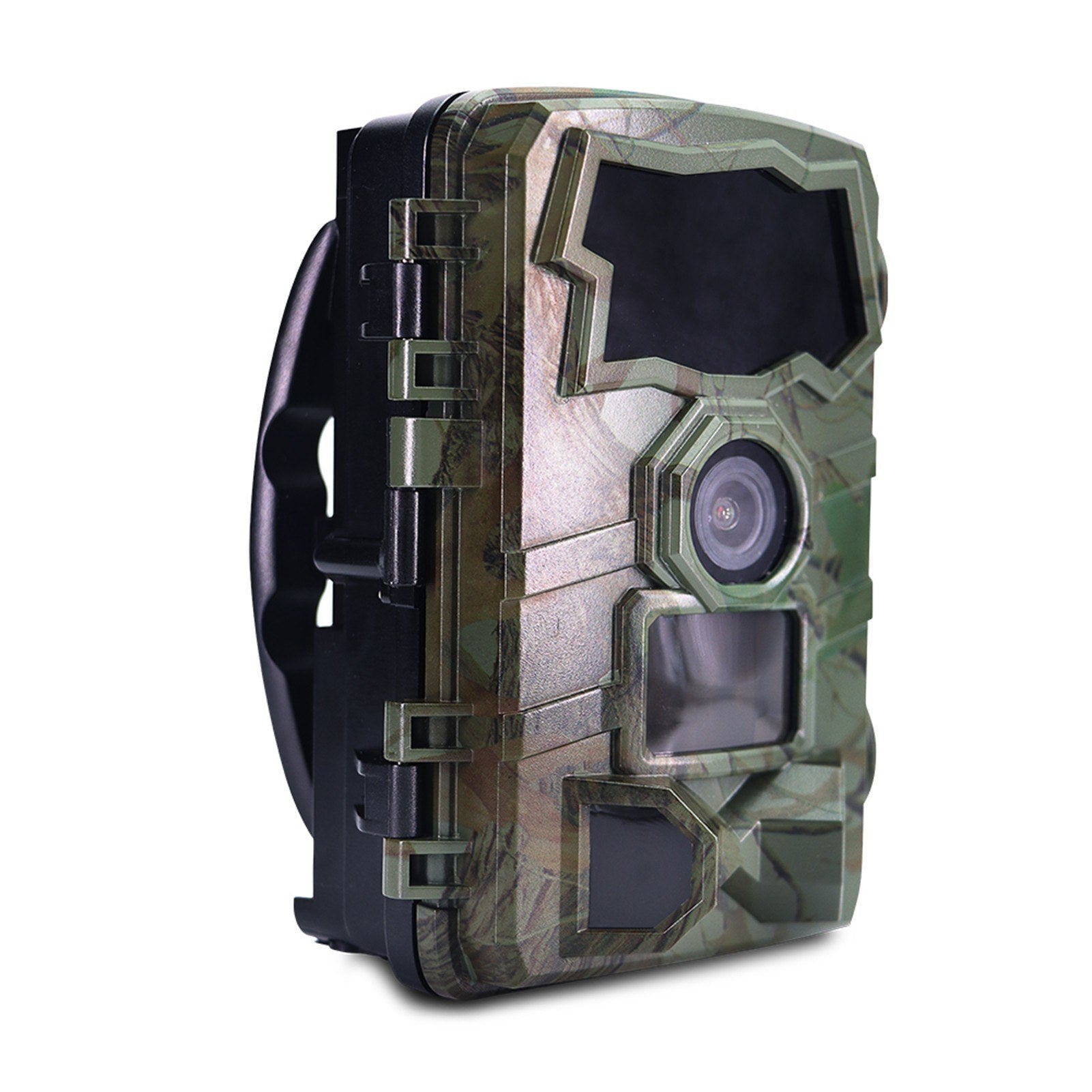 Small Trail Camera 32MP 1080P High-Clear Game Camera with Night Vision 0.2s Motion Activated Video Cam for Outdoors IP66 Waterproof