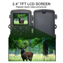Small Trail Camera 32MP 1080P High-Clear Game Camera with Night Vision 0.2s Motion Activated Video Cam for Outdoors IP66 Waterproof
