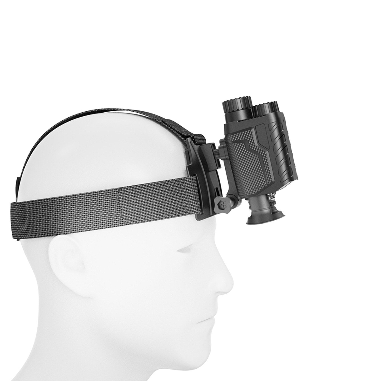 Head-Mounted Night Vision Goggle Hands-Free Infrared Monocular 4K Digital Telescope with 8X Zoom for Outdoors Viewing Distance 400M