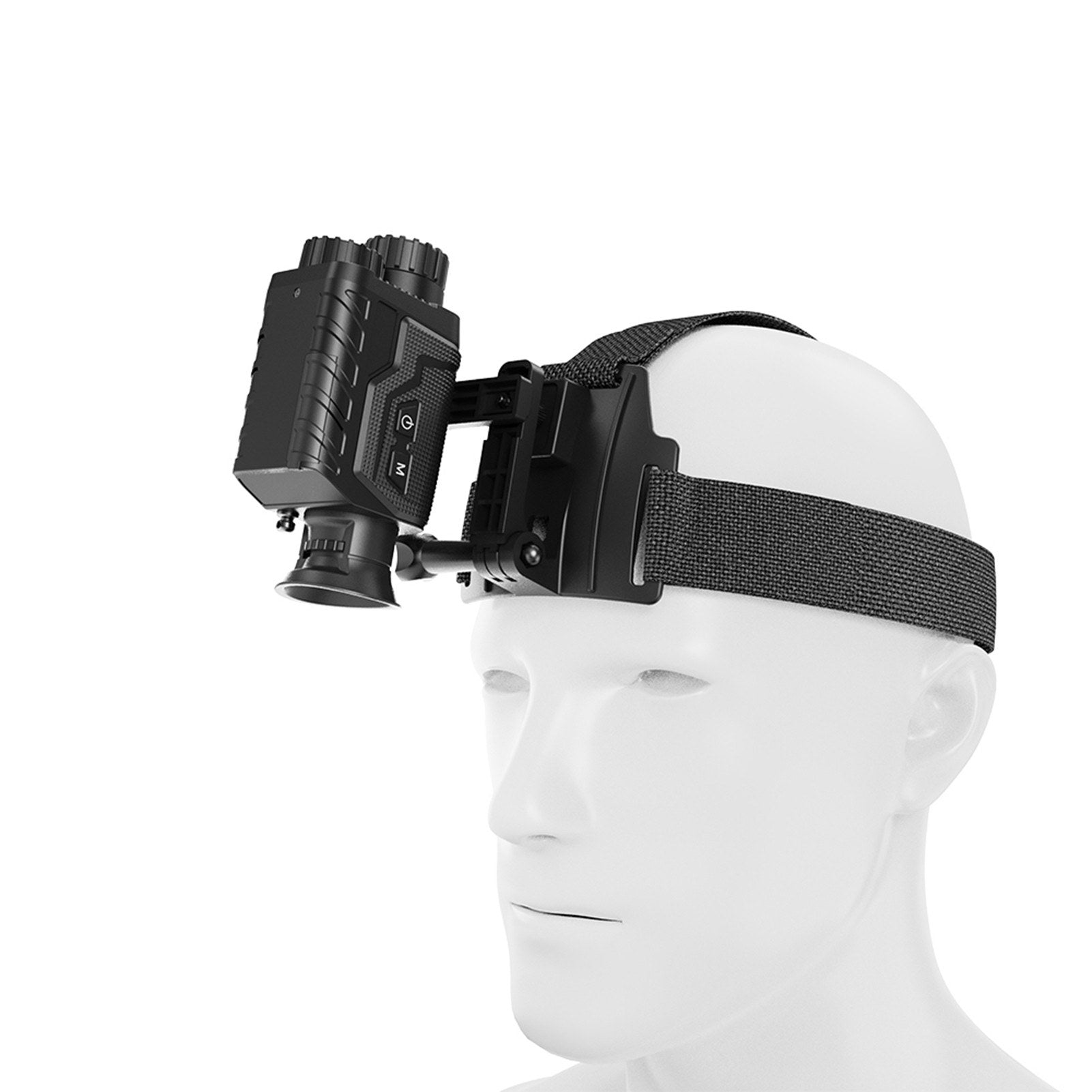 Head-Mounted Night Vision Goggle Hands-Free Infrared Monocular 4K Digital Telescope with 8X Zoom for Outdoors Viewing Distance 400M